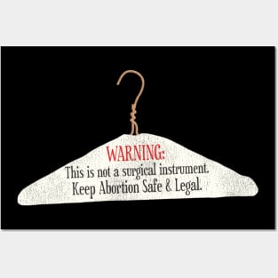 Never Again / Women's Rights Pro Choice Roe v Wade Posters and Art